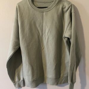 Women's Classic Sage Crew Neck Sweater